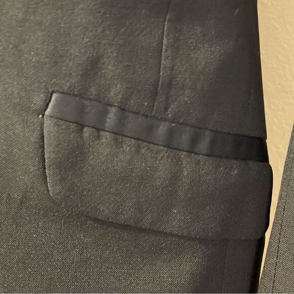 Lord West One Of A Kind Custom Blazer Black with Pink Embellishments Size Small - Picture 8 of 13